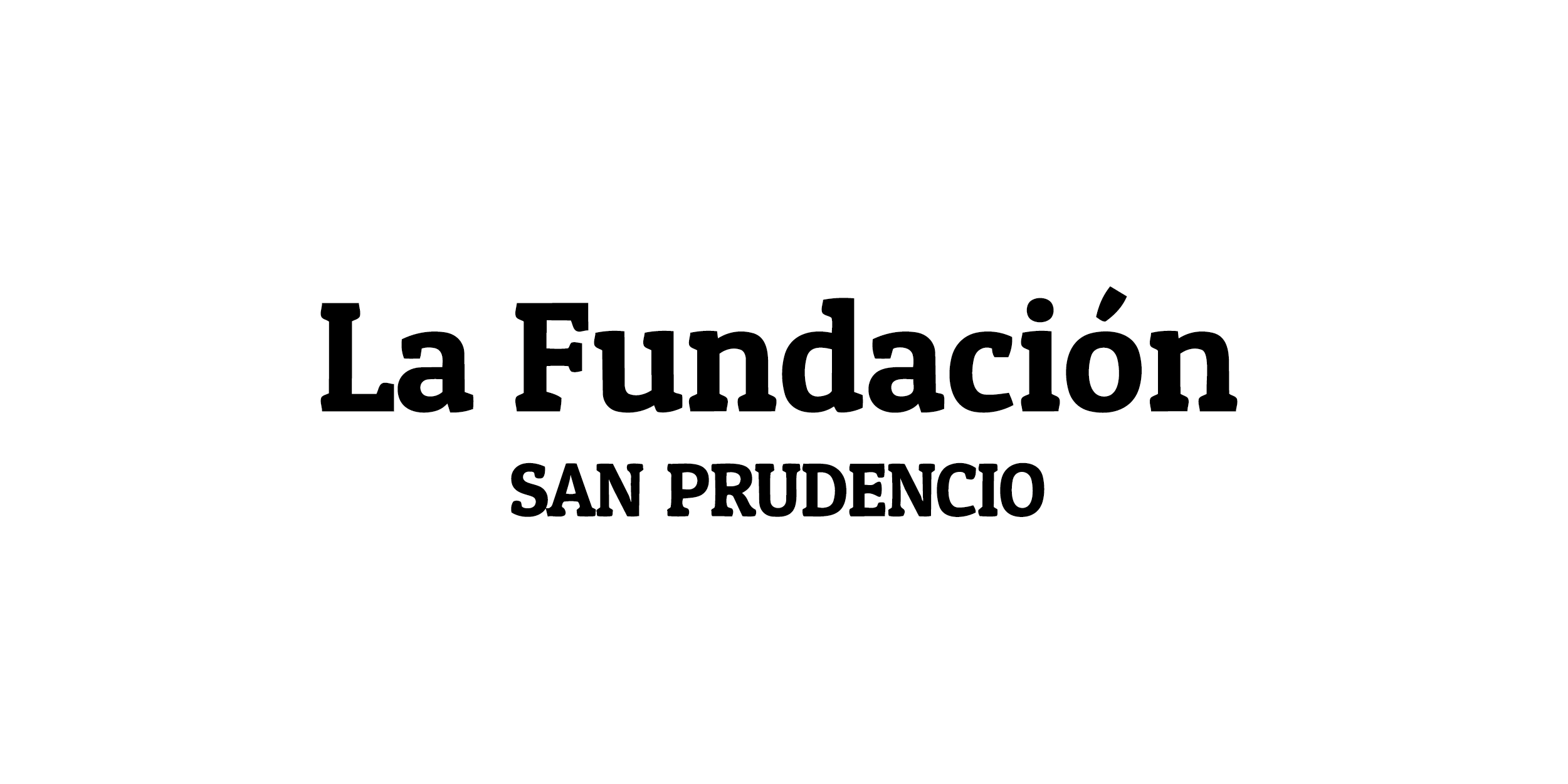 Logo Fundación San Prudencio cliente De Mil Arroces