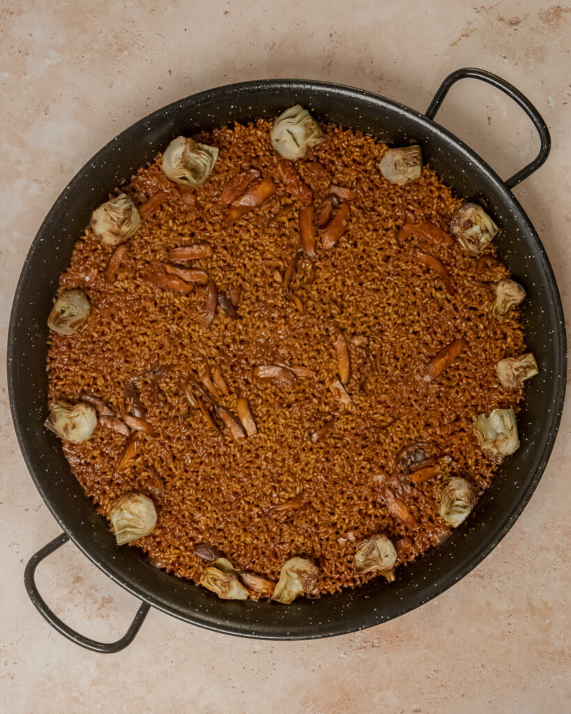 alcachofas shiitakes demilarroces rebecapatillas web