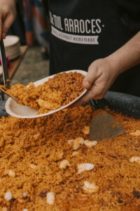 Arroz para eventos en Bilbao: la esencia del showcooking